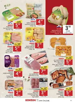 Konzum Katalog - Pregled kataloga iz trgovine Konzum, vrijedi od 22.07.2026 | Stranica: 11