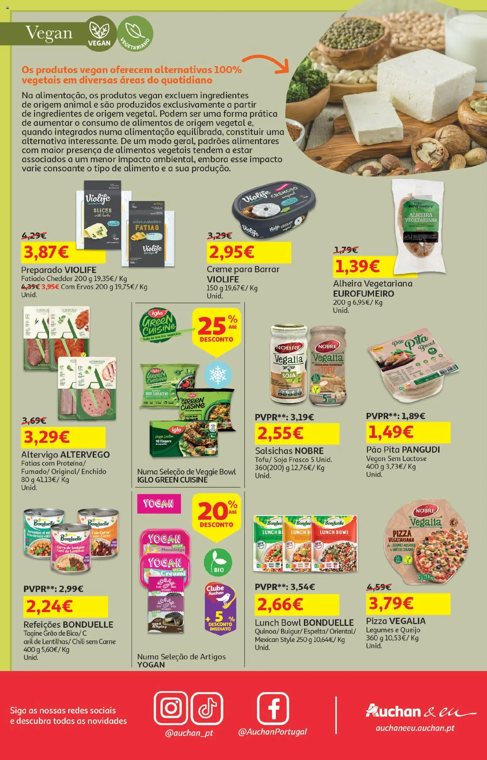 Auchan - Festa de Verão │ válido de 05/08/2026 | Página: 18 | Produtos: Soja, Pão, Pizza, Carne