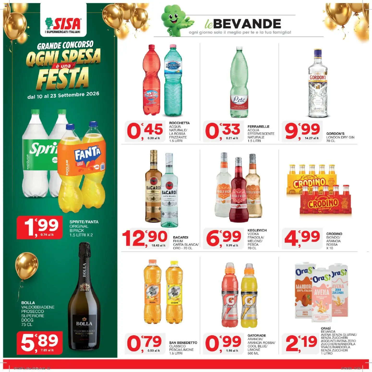 Volantino SISA del 10/09/2026 | Pagina: 20