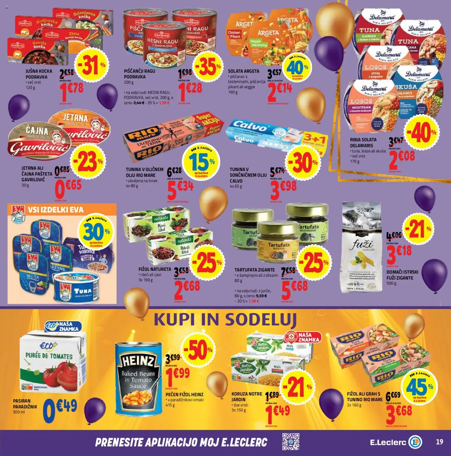 Novi E.leclerc katalog ponudbe – veljaven od 14.10.2026 | Stran: 19