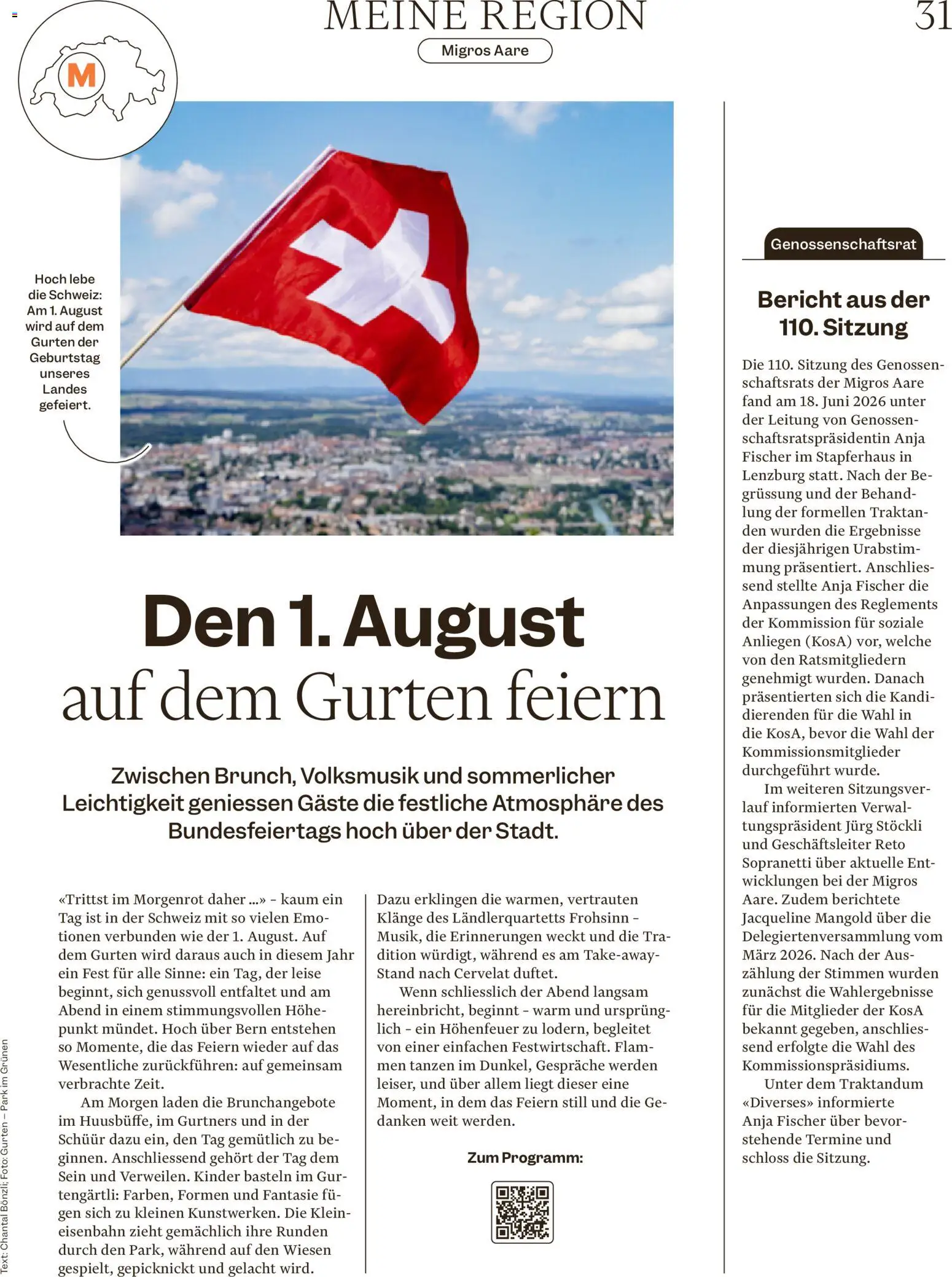 Migros aktionen Magazin – gültig ab 15.07.2026 | Seite: 31