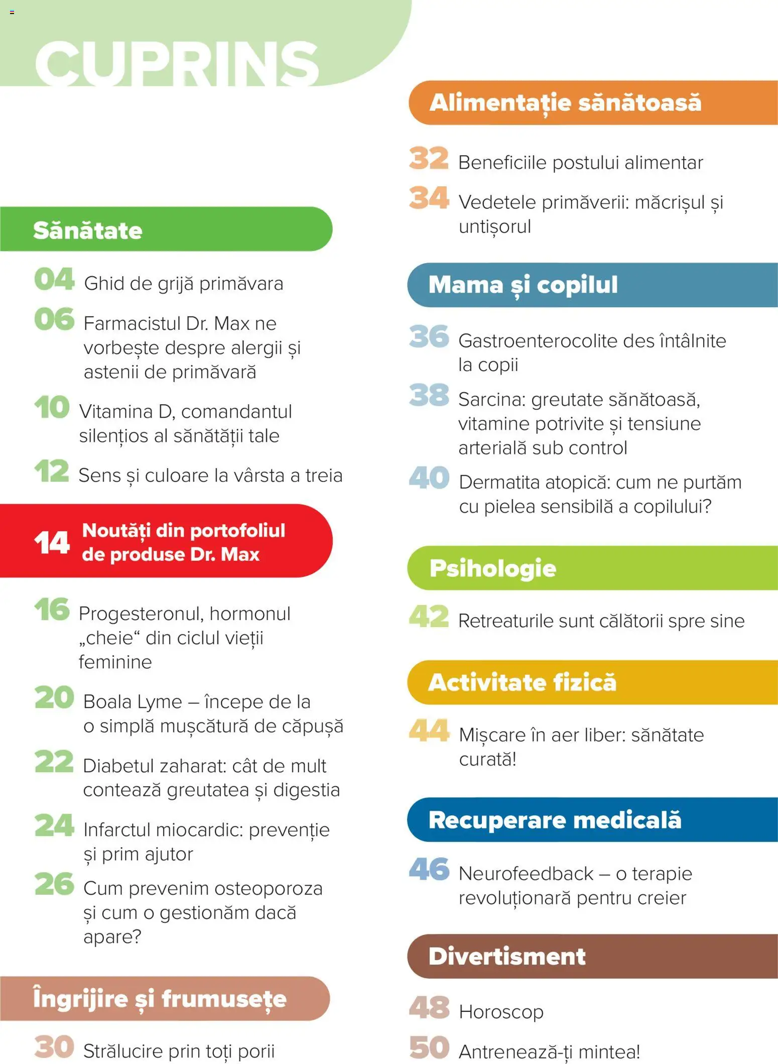 Noul catalog Dr.Max – valabil de la 01.03.2026 | Pagină: 3