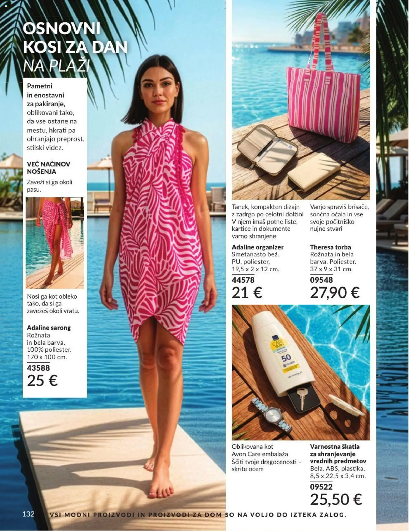 Novi Avon katalog ponudbe – veljaven od 30.06.2026 | Stran: 132 | Izdelki: Torba, Sončna očala, Skatla, Ocala