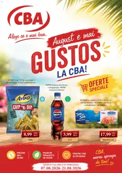 Ofertele CBA valabile de la 07.08.2026