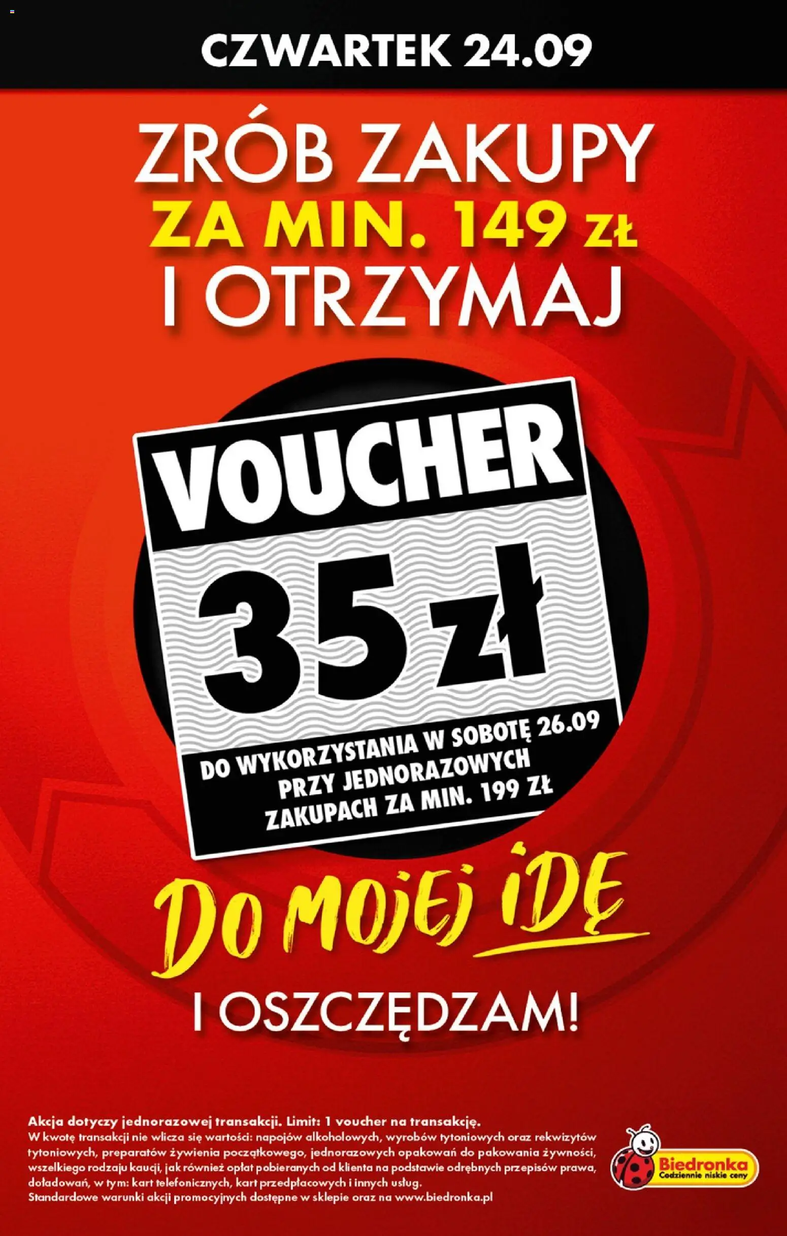 Biedronka Polsko leták - Codziennie niskie ceny od 24.09.2026 | Strana: 2