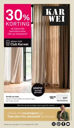 KARWEI folder - Voorbeeld van een folder van KARWEI, geldig van 12-10-2026