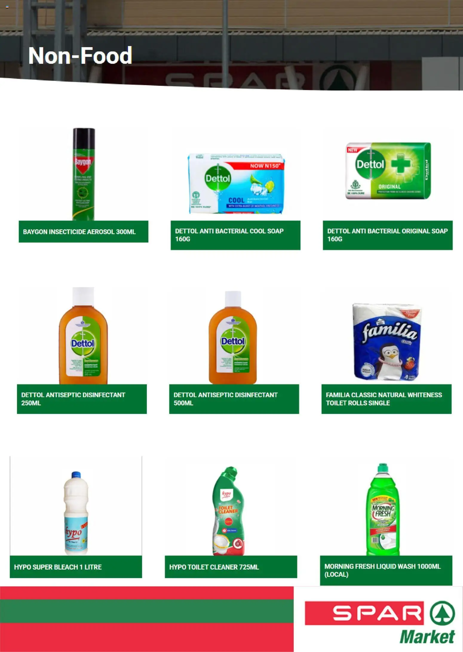 Spar Catalogue valid from 01/08/2026 | Page: 5 | Products: Soap, Toilet