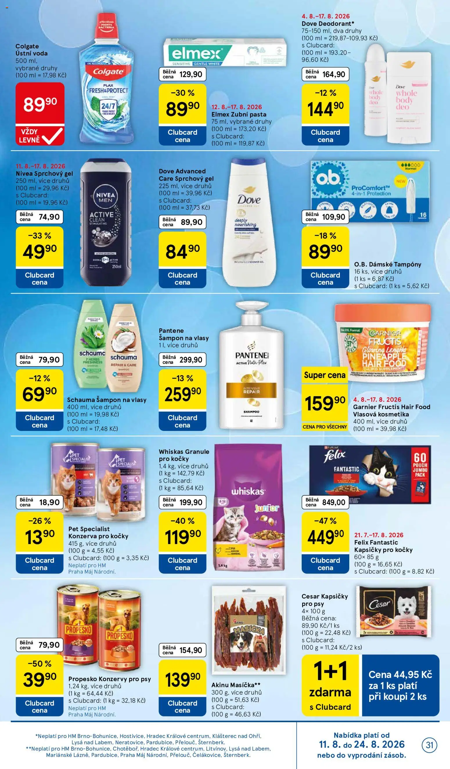 Tesco leták - Hypermarket od 12.08.2026 | Strana: 31