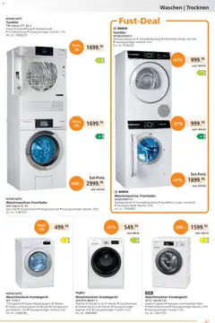 Fust aktionen ab 22.06.2026 gültig | Seite: 27 | Produkte: Waschtrockner, Trockner, Miele, Bosch
