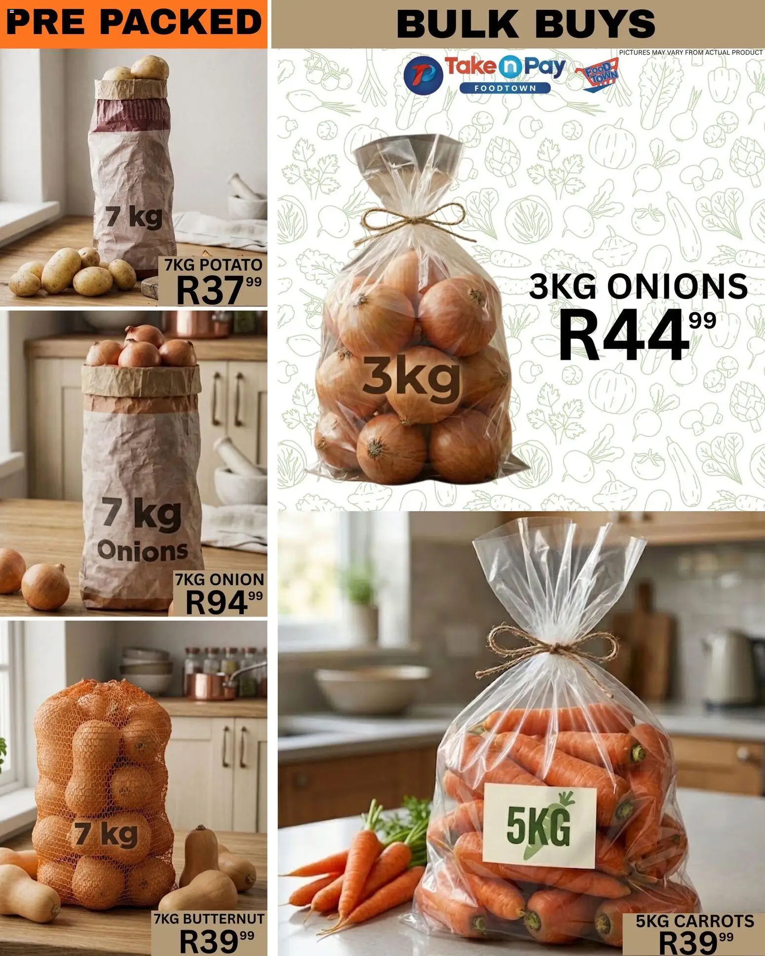 New Take n Pay catalogue – valid from 26.05.2026 | Page: 6 | Products: Carrots, Onions