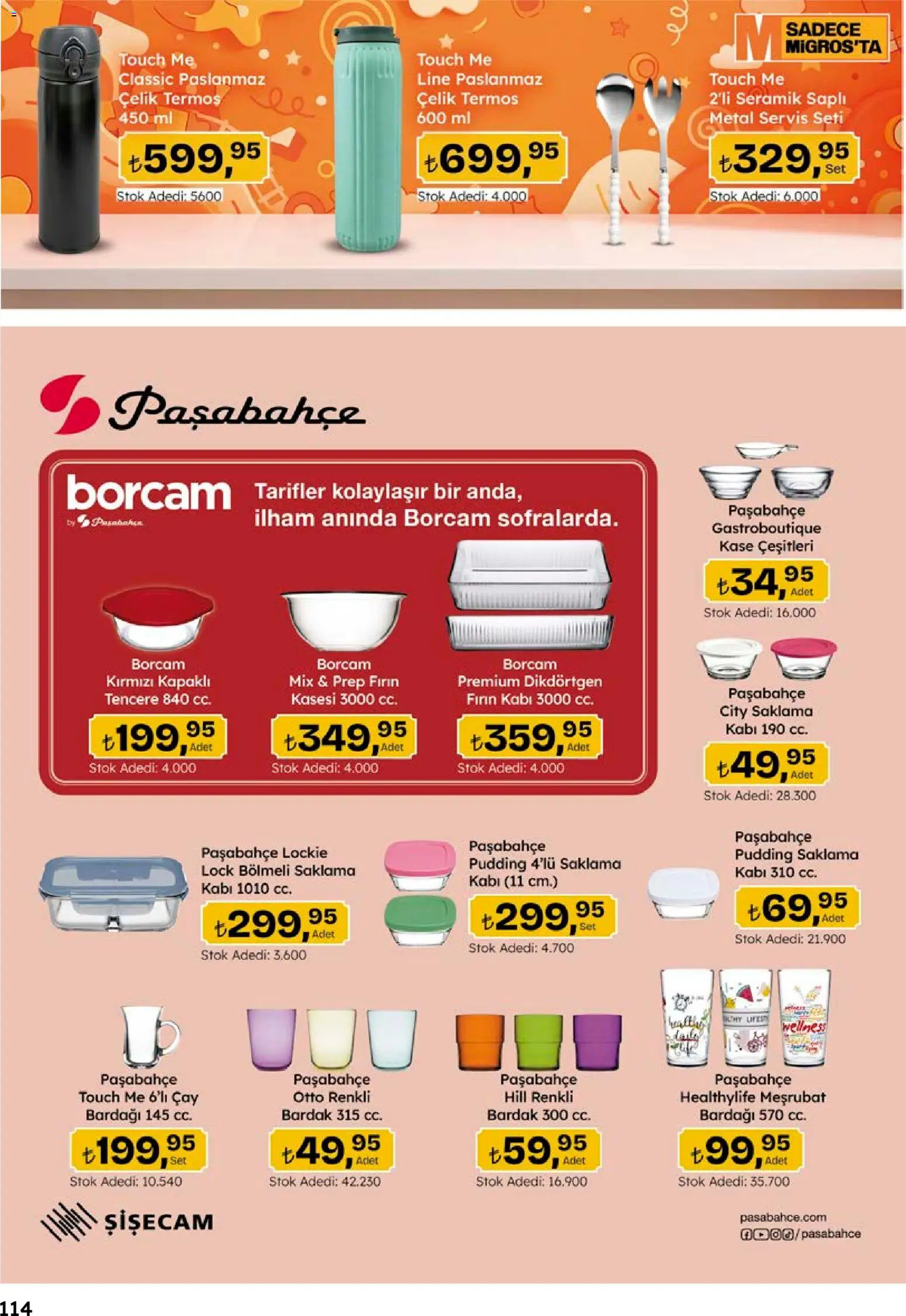 Migros Katalog - Migroskop - 22 Ekim 2026 tarihinden itibaren geçerlidir | Sayfa: 114