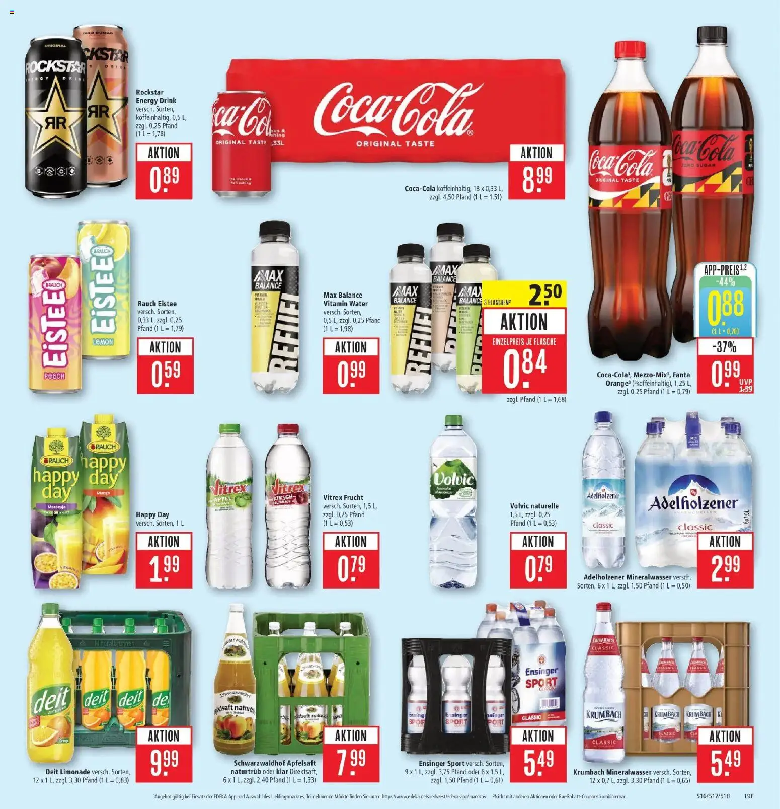 Marktkauf Prospekt Böblingen – gültig ab 06.07.2026 | Seite: 25 | Produkte: Coca cola, Cola, Rockstar, Limonade