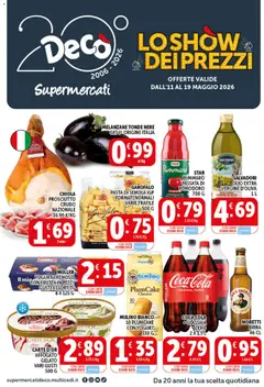 Anteprima del volantino Decò volantino Supermercati Lazio valido a partire dal 11.05.2026