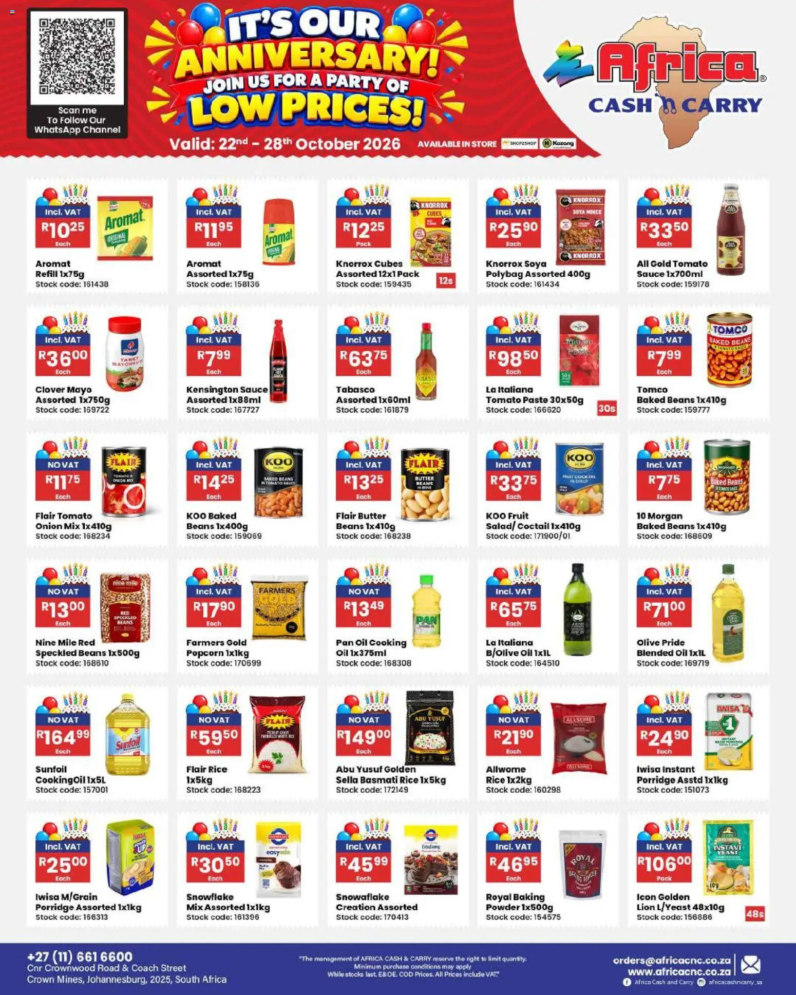 New Africa Cash & Carry catalogue – valid from 22/10/2026 | Page: 30