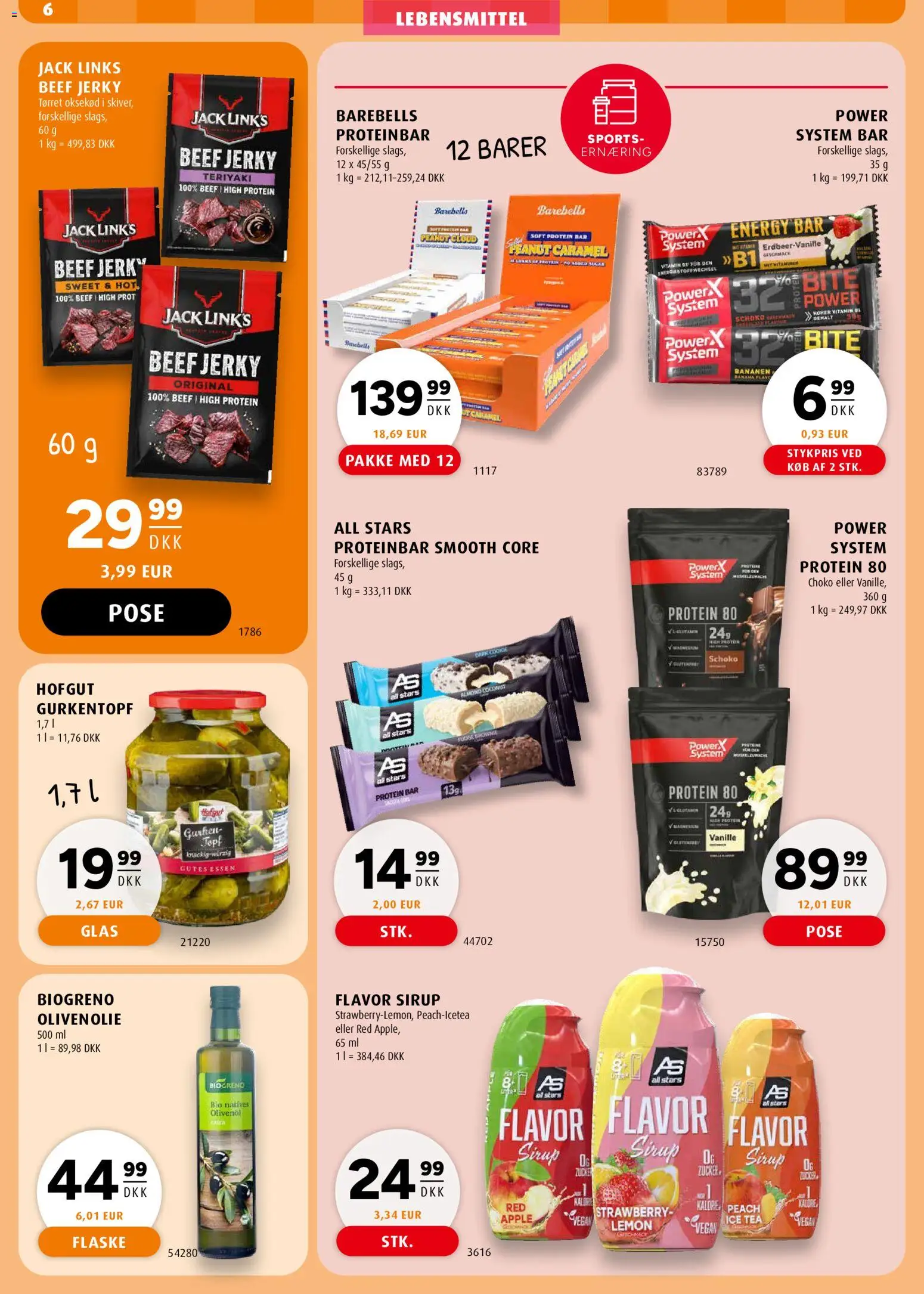 Scandinavian Park tilbudsavis – gyldig fra 25/06/2026 | Side: 6 | Produkter: Oksekød, Olivenolie