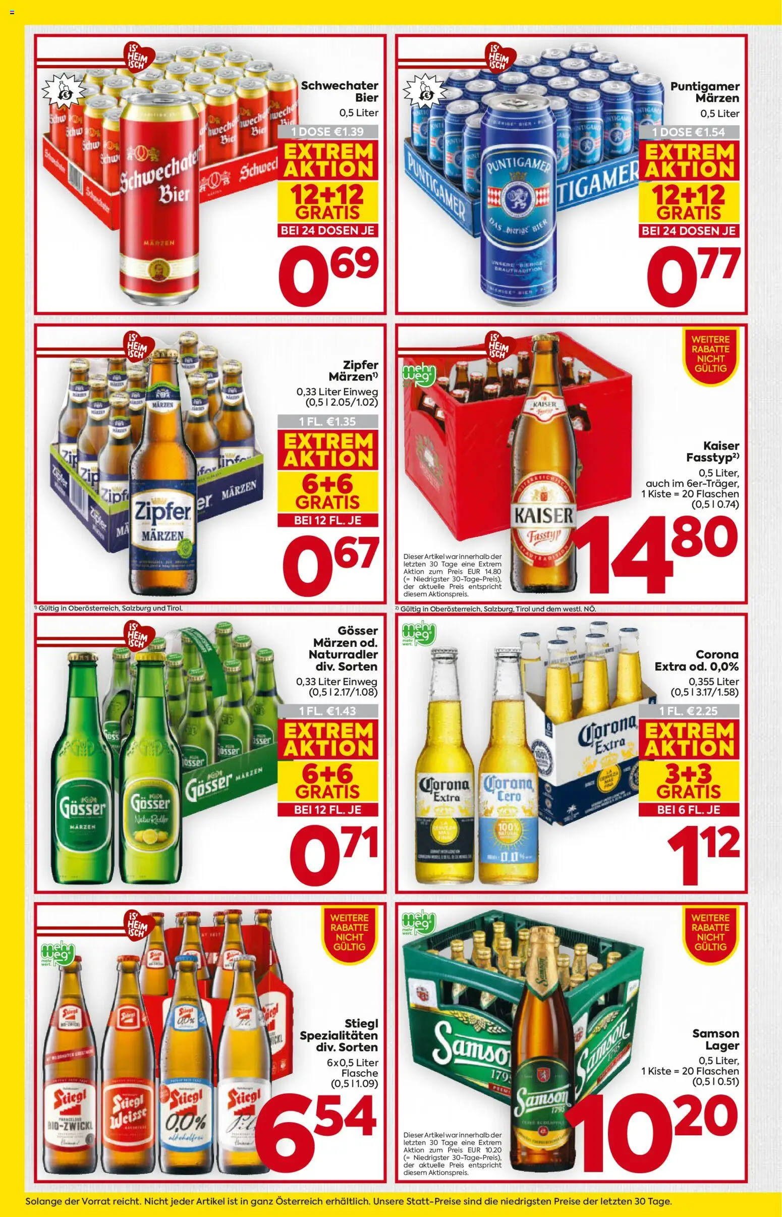 Billa Flugblatt - Tirol gültig ab 28.05.2026 | Seite: 14 | Produkte: Bier