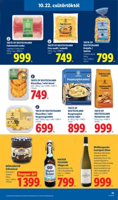 TASTE OF DEUTSCHLAND Feketeerdei sonka, Legalább 12 hétig érlelt - amely érvényes a következő dátumtól: 2026.10.22. | Oldal: 31
