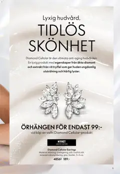 Oriflame erbjudanden 07/26 - Förhandsvisning av reklamblad från butik Oriflame aktuell från 13.05.2026 | Sida: 5 | Produkter: Örhängen