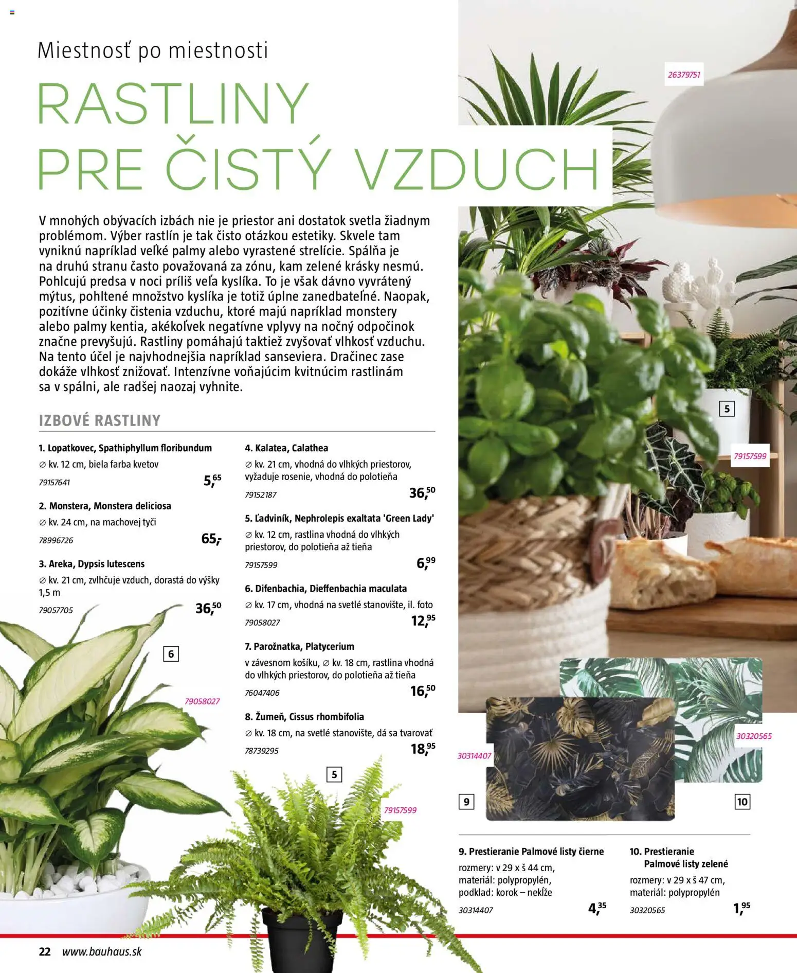 Nové Bauhaus akcie – leták je platný od 03.08.2026 | Strana: 22 | Produkty: Svetlá