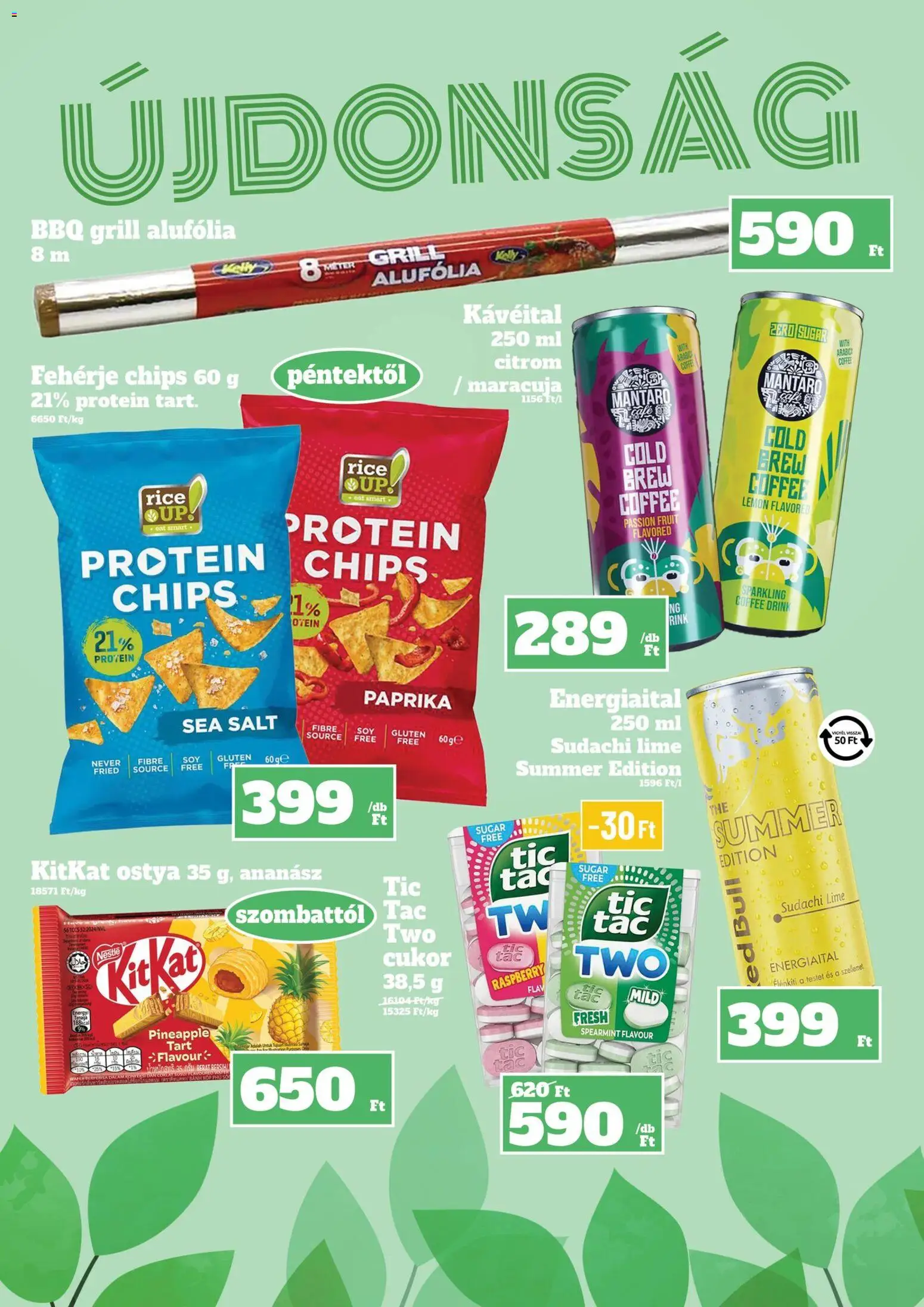 Family Diszkont akciós ujság - amely érvényes a következő dátumtól: 21.05.2026 | Oldal: 5 | Termékek: Chips, Grill, Fehérje, Citrom