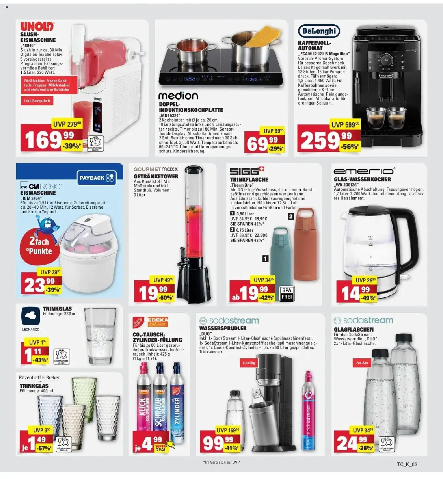 Edeka Prospekt Ulm-Lehr – gültig ab 01.06.2026 | Seite: 54 | Produkte: Kaffee, Eiscreme, Sodastream