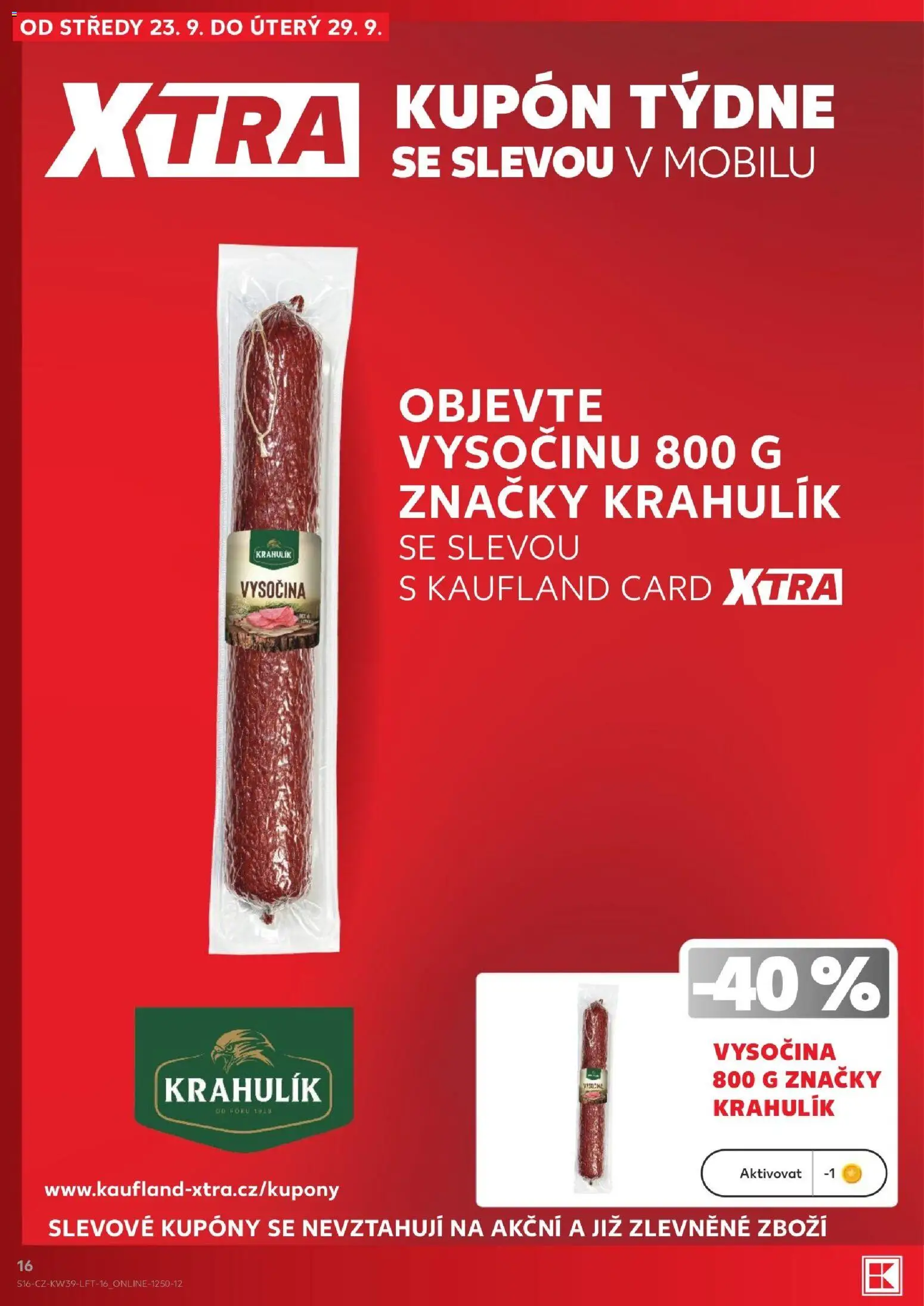 Kaufland leták - Ostrava od 23.09.2026 | Strana: 16