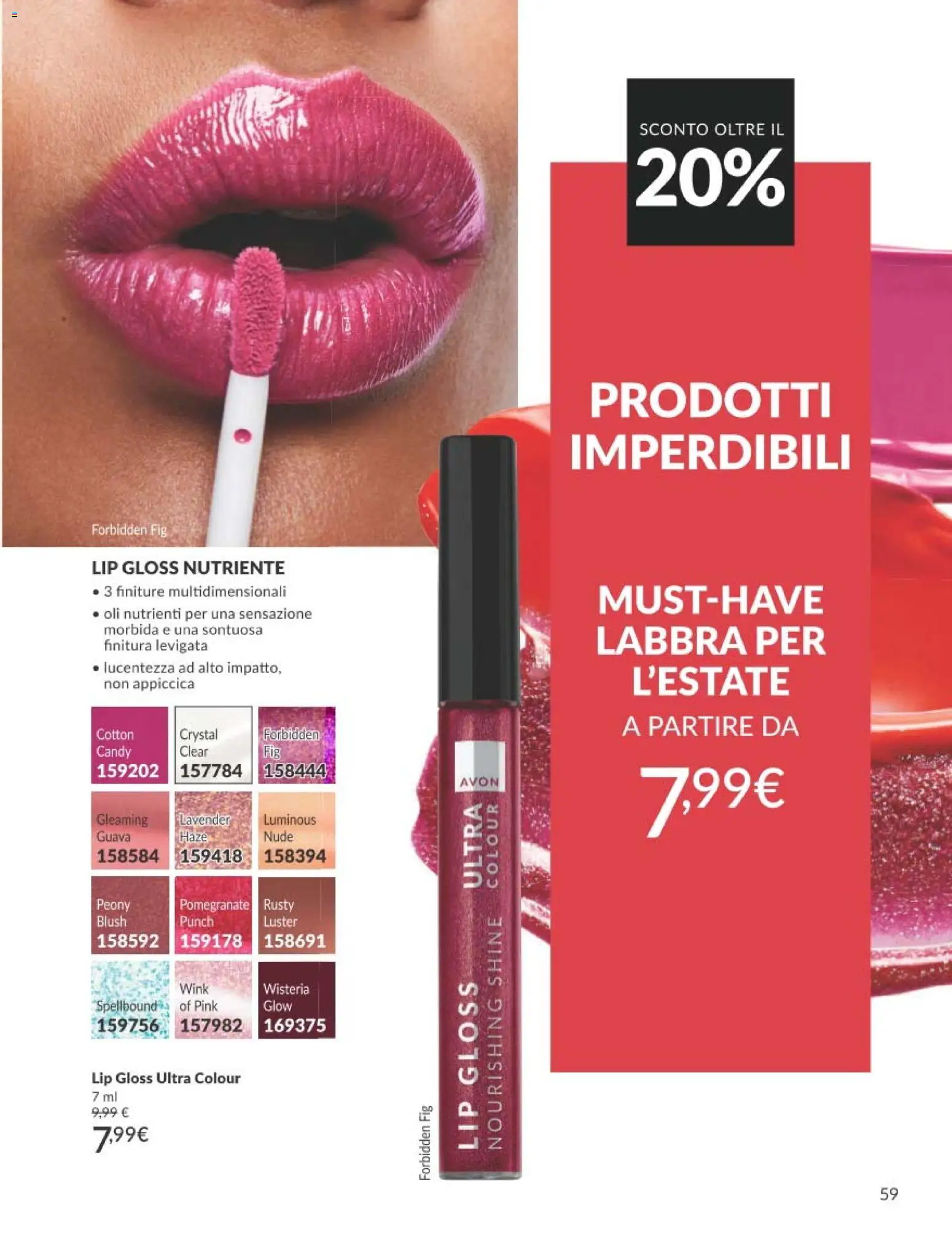 Volantino Avon del 01/08/2026 | Pagina: 59 | Prodotti: Blush