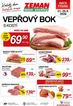 Náhled letáku Prodejny Zeman aktuální leták od 21.09.2026