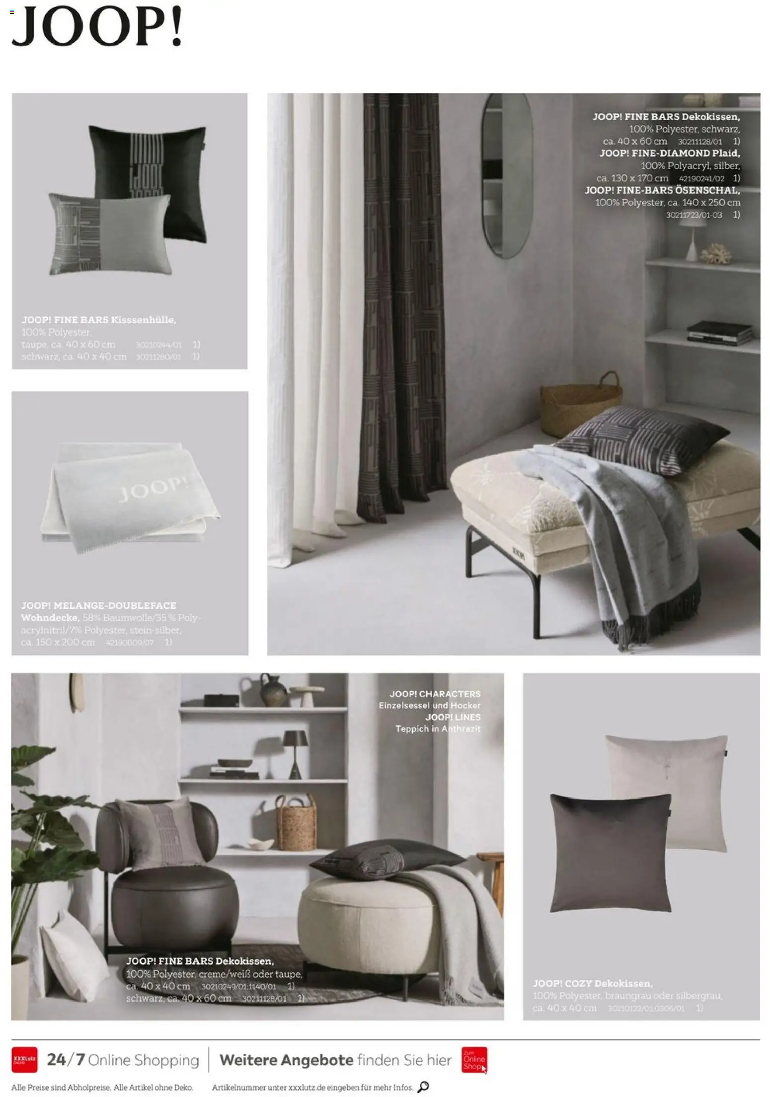 XXXLutz Home Collections – gültig ab 15.08.2026 | Seite: 2 | Produkte: Hocker, Teppich