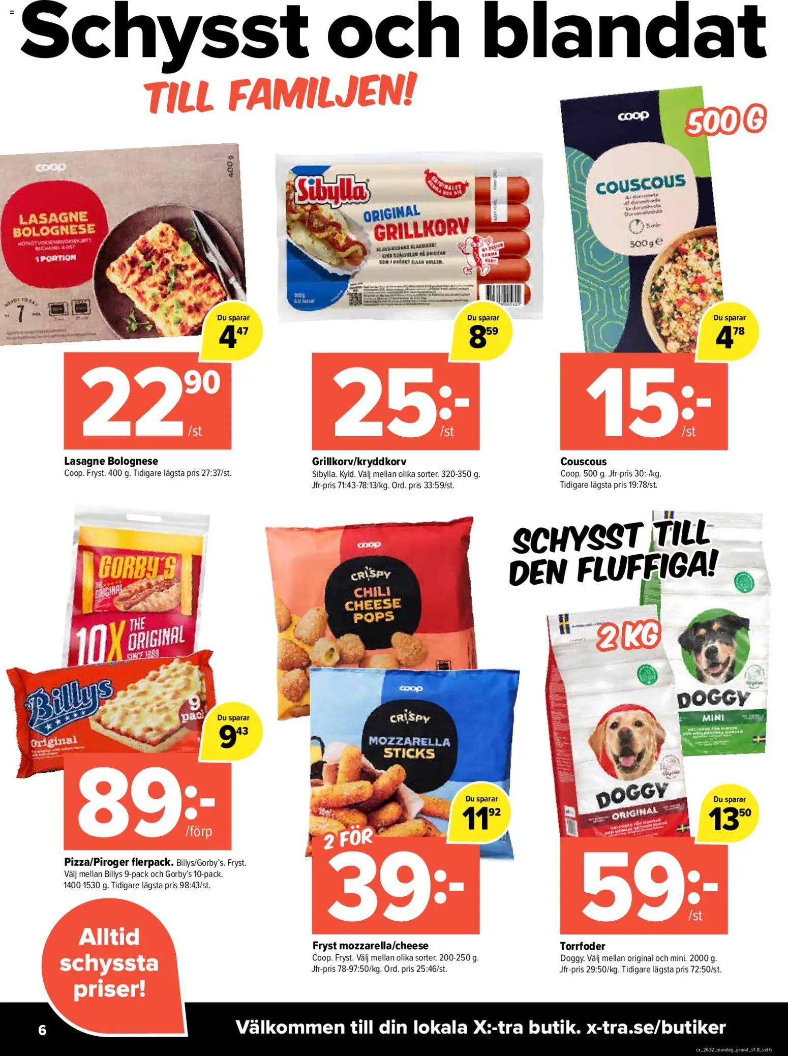 Coop X:-TRA reklamblad aktuell från 03/08/2026 | Sida: 6