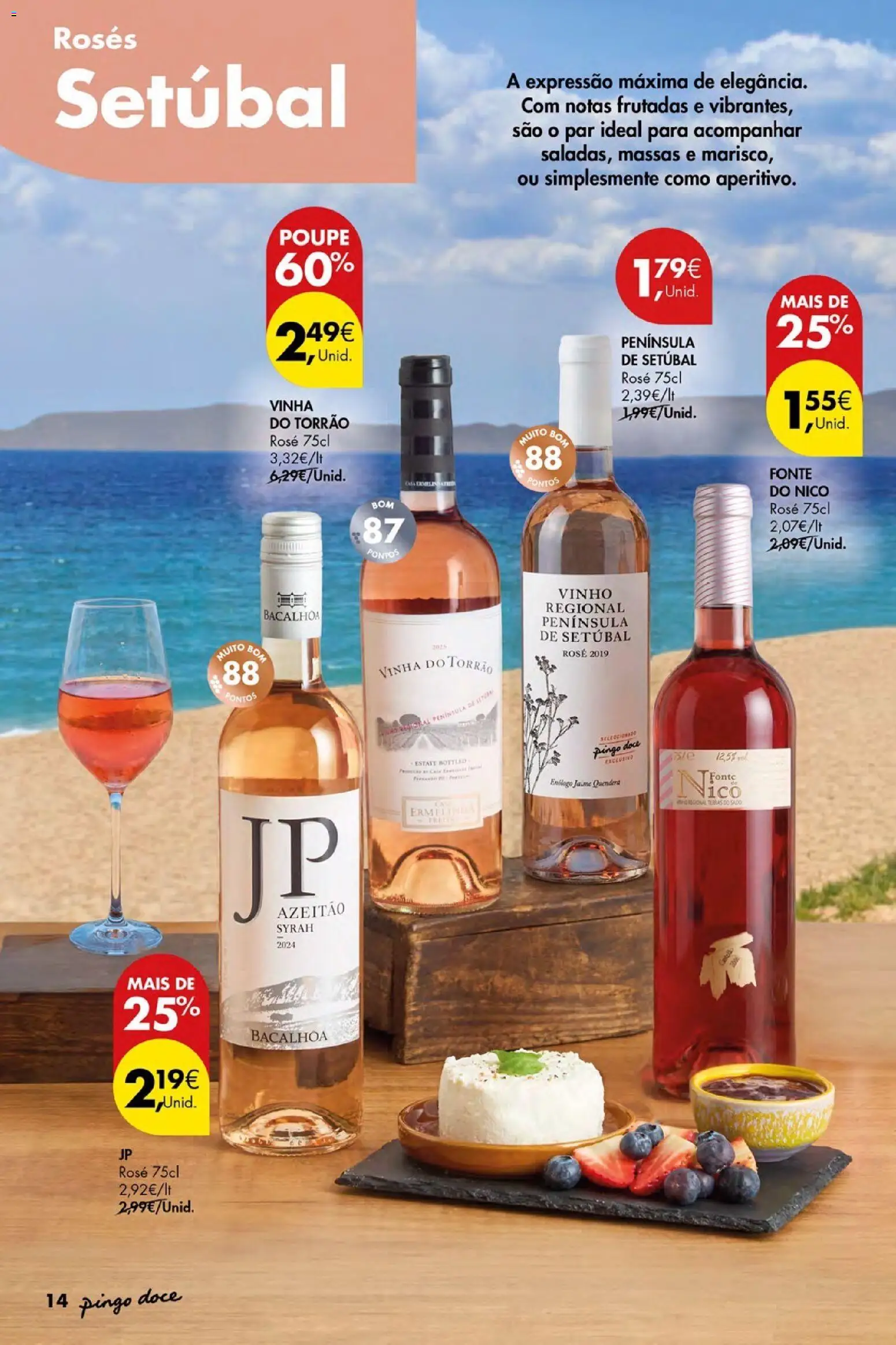 Pingo Doce Vinhos de Setúbal Açores │ válido de 07.05.2026 | Página: 14 | Produtos: Vinho