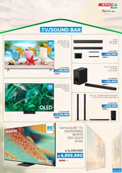 Offer preview "Spar - Premium Catalogue" | Page: 10 | Products: Tv, Soundbar