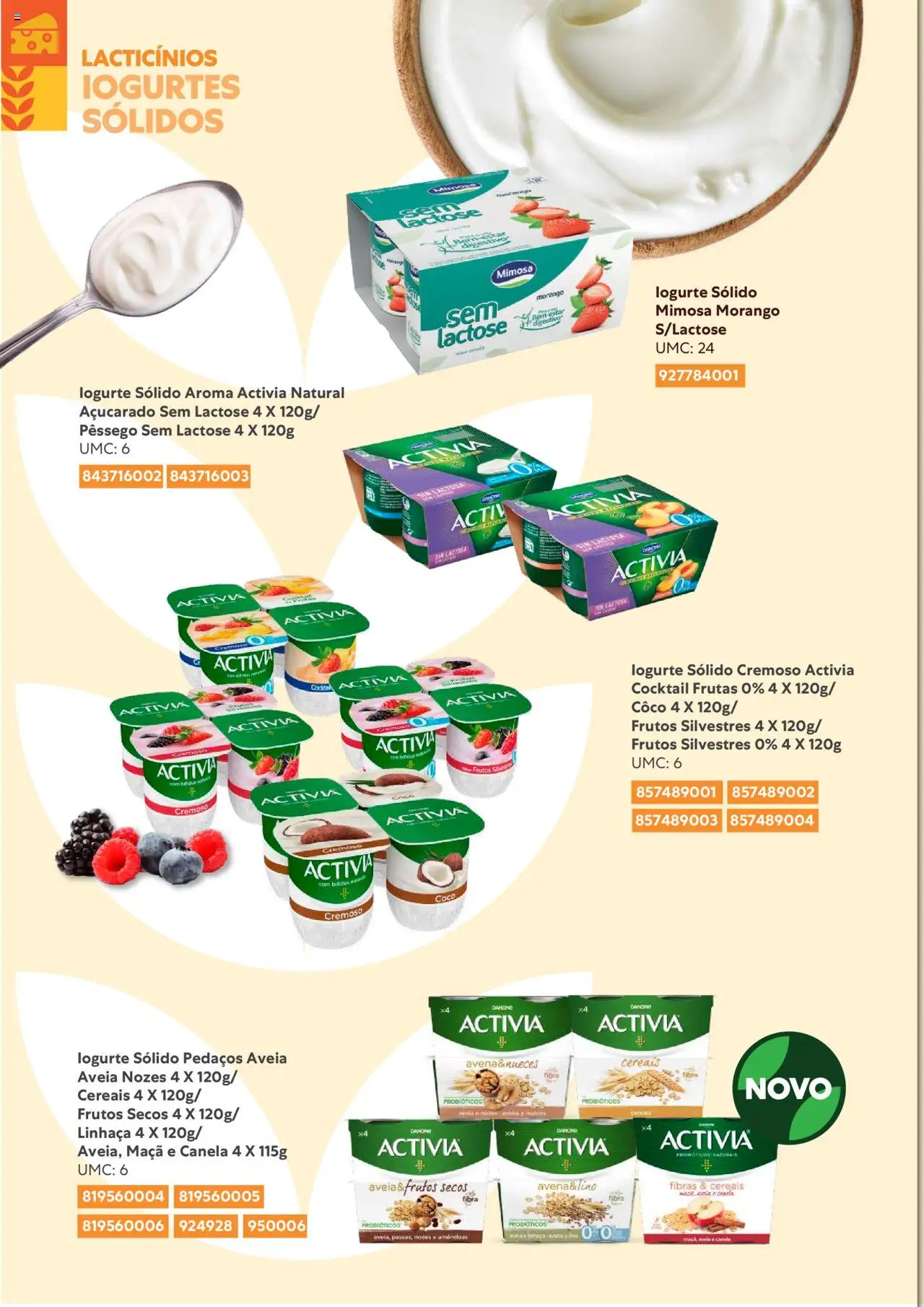 Recheio Alimentacao variada │ válido de 01/02/2024 | Página: 14 | Produtos: Aveia, Probióticos, Canela, Cereais