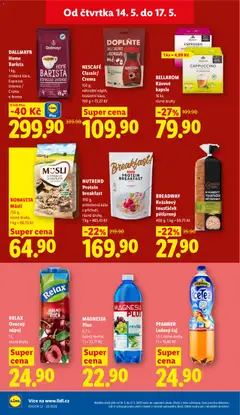 Náhled letáku PFANNER Ledový čaj, 1,5 l, různé druhy, 1 l = 16,60 Kč od 14.05.2026 | Strana: 22 | Produkty: Čaje, Kaše, Cappuccino, Proteinová kaše