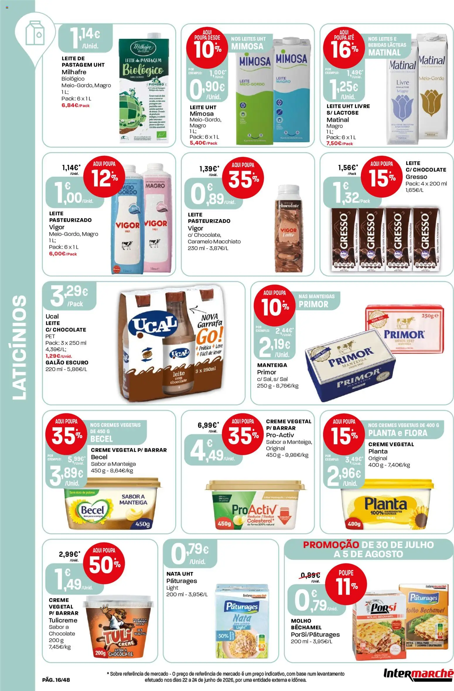 Intermarché folheto │ válido de 30/07/2026 | Página: 16