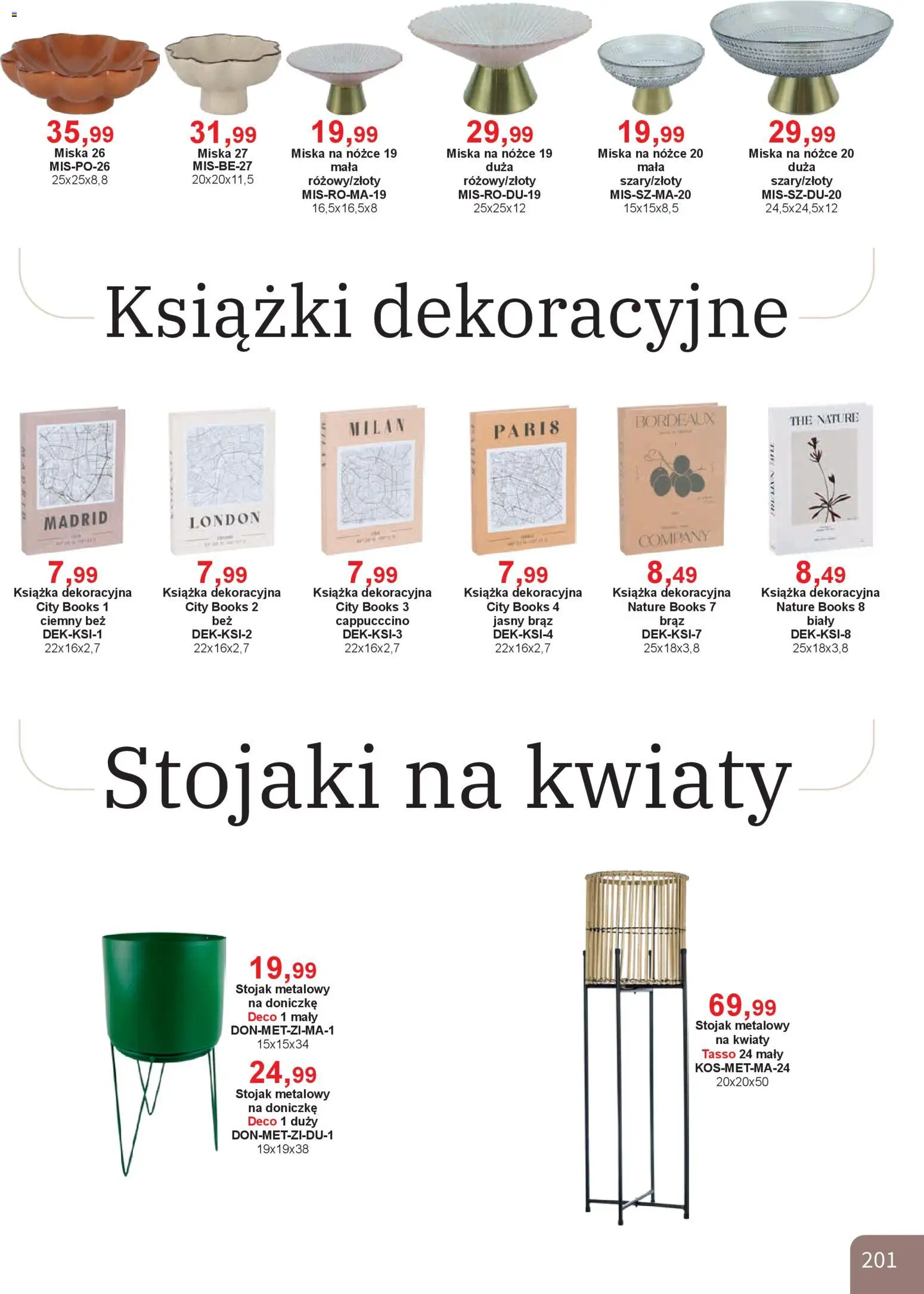 Bodzio Katalog od 01.04.2026 | Strona: 201 | Produkty: Książki, Kwiaty