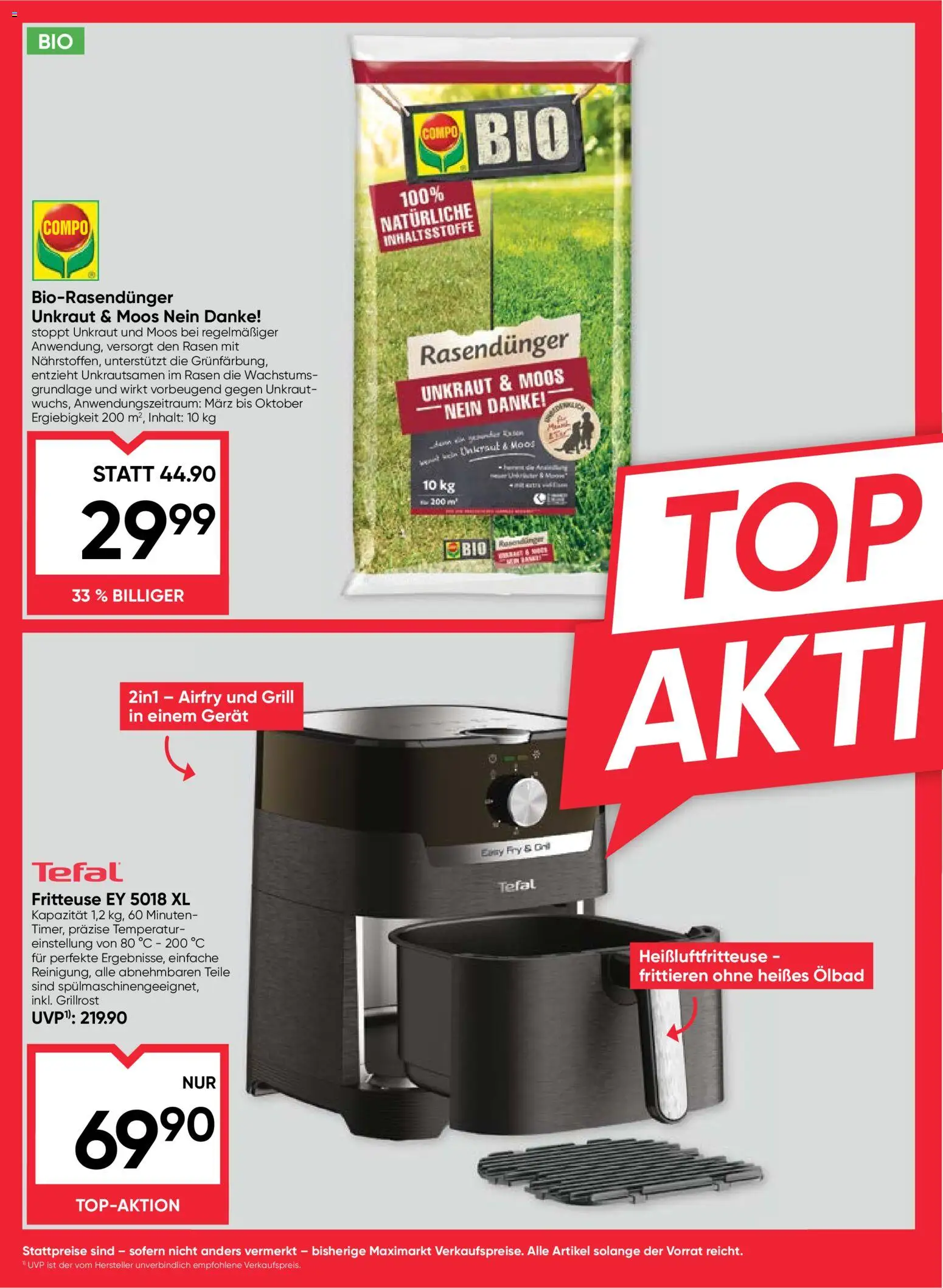 Maximarkt Flugblatt gültig ab 30.07.2026 | Seite: 22 | Produkte: Grill