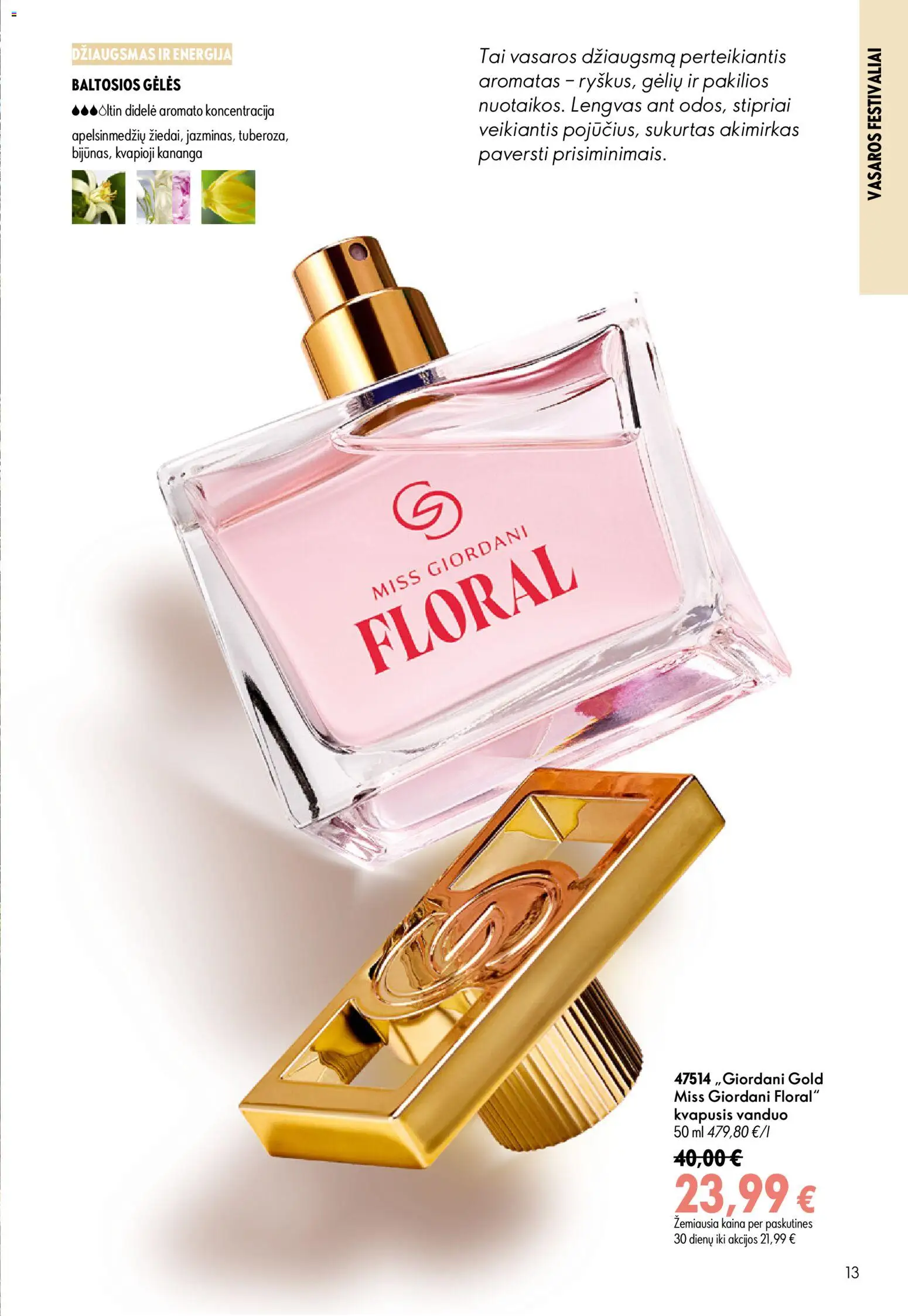 Oriflame akcijos nuo 2026.07.15 | Puslapis: 13 | Prekių: Kvapusis vanduo