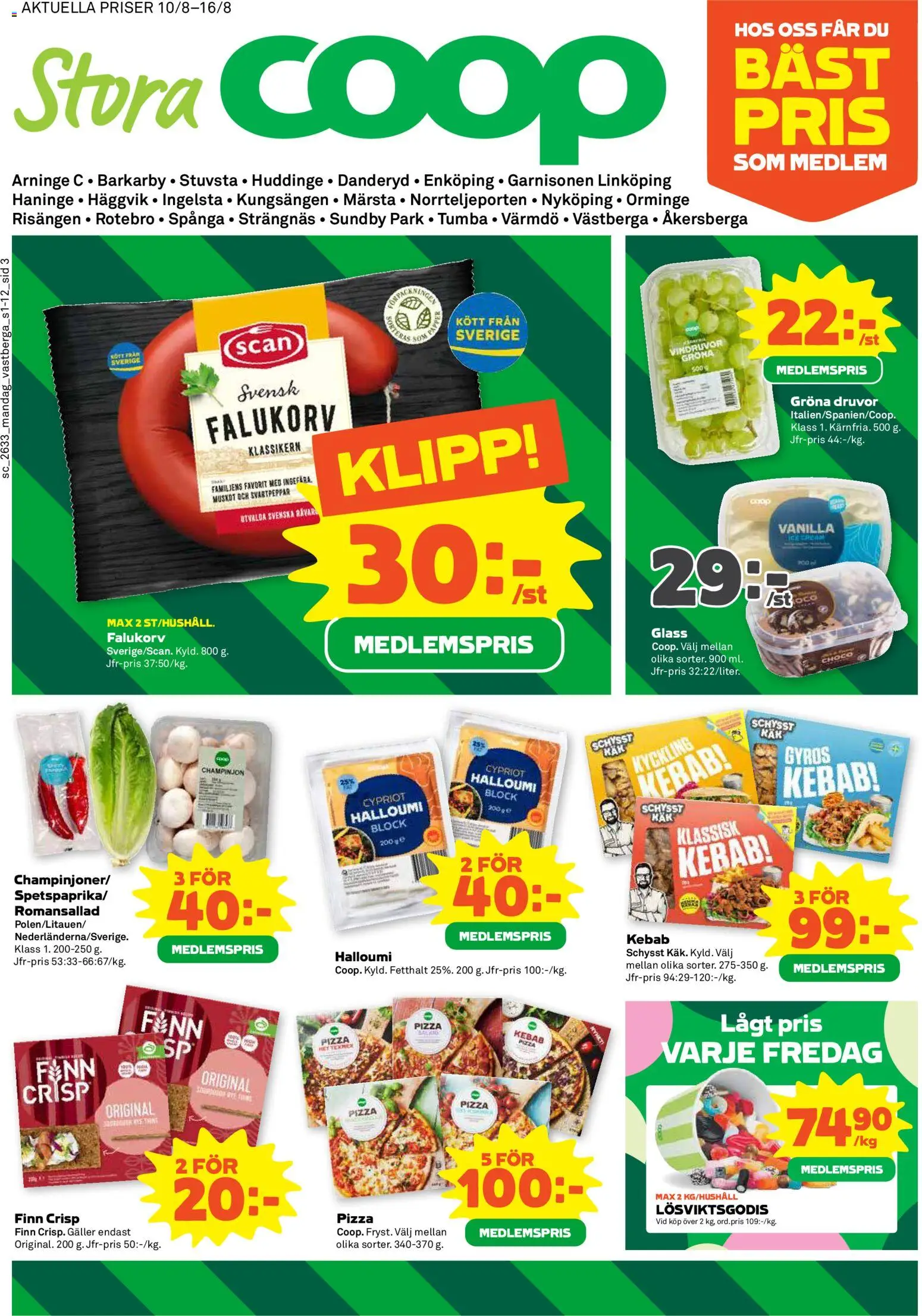 Stora Coop reklamblad aktuell från 10/08/2026 | Sida: 3