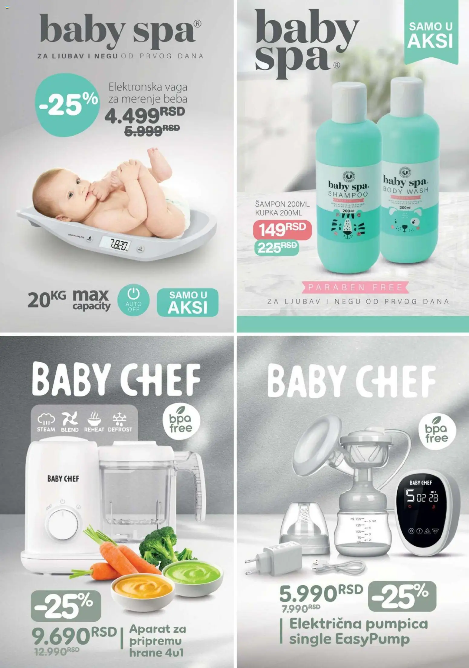Aksa katalog - važi od 01.06.2026 | Strana: 13 | Proizvode: Šampon, Vaga