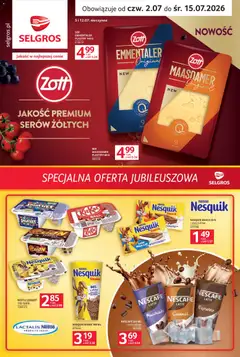 Pogląd oferty "Selgros cash&carry gazetka - Specjalna oferta jubileuszowa" - ważna od 02.07.2026