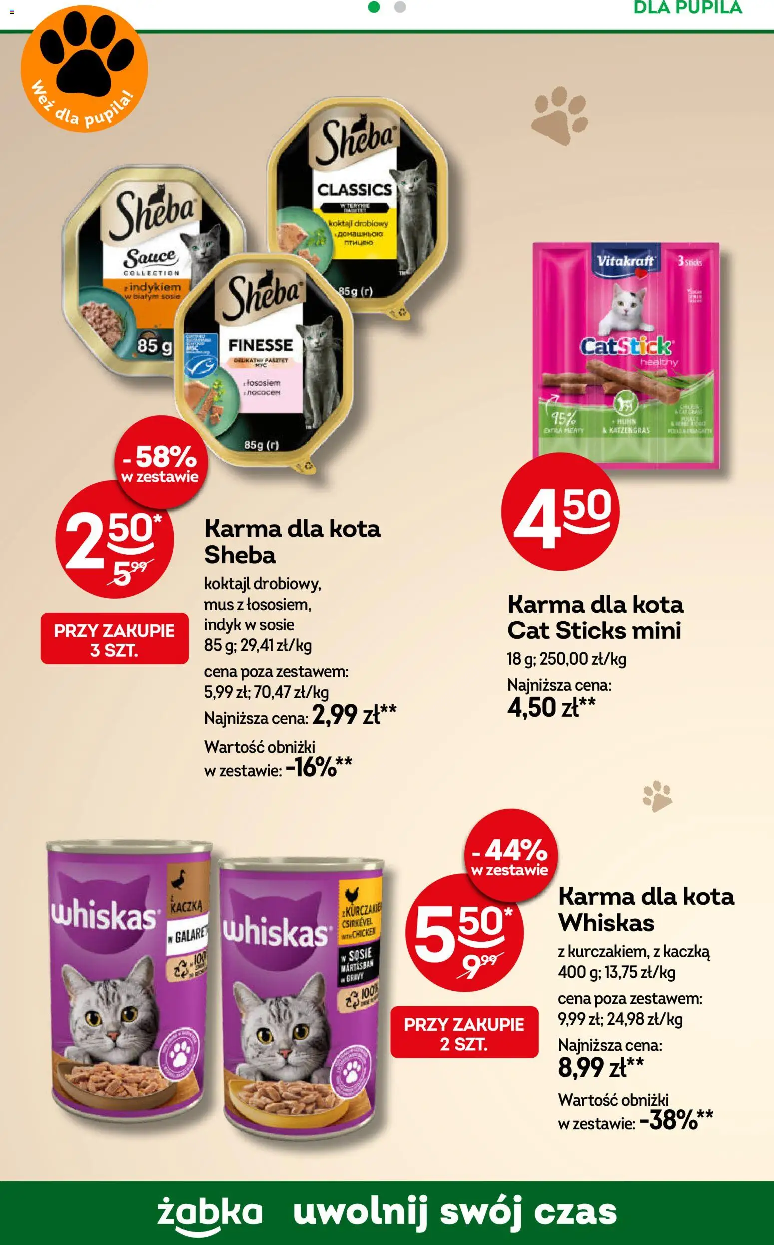 Żabka gazetka od 20.05.2026 | Strona: 96 | Produkty: Kaczka, Karma dla kota