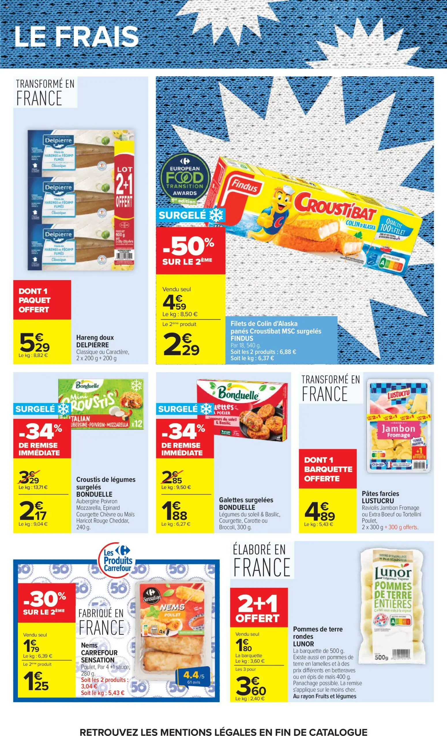 {H1} | Page: 37 | Produits: Courgette, Poivron, Raviolis, Pommes