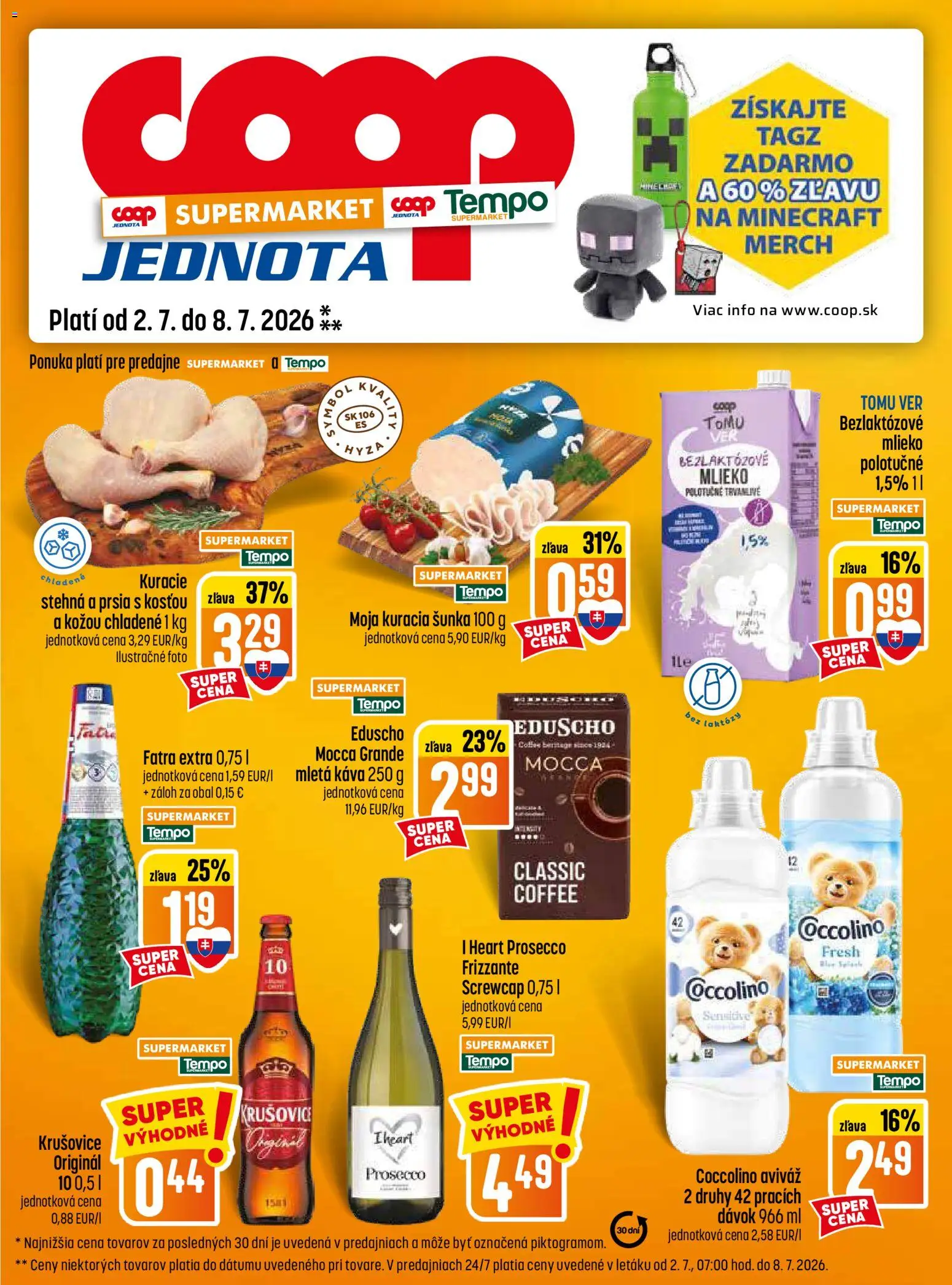 Nové COOP Jednota akcie – leták je platný od 02.07.2026 | Strana: 13