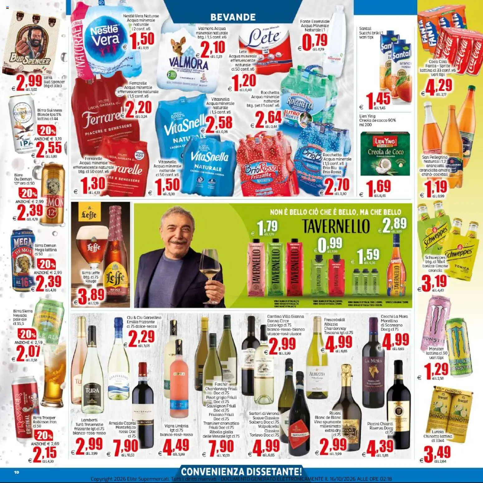 Volantino Elite Supermercati del 16/10/2026 | Pagina: 10