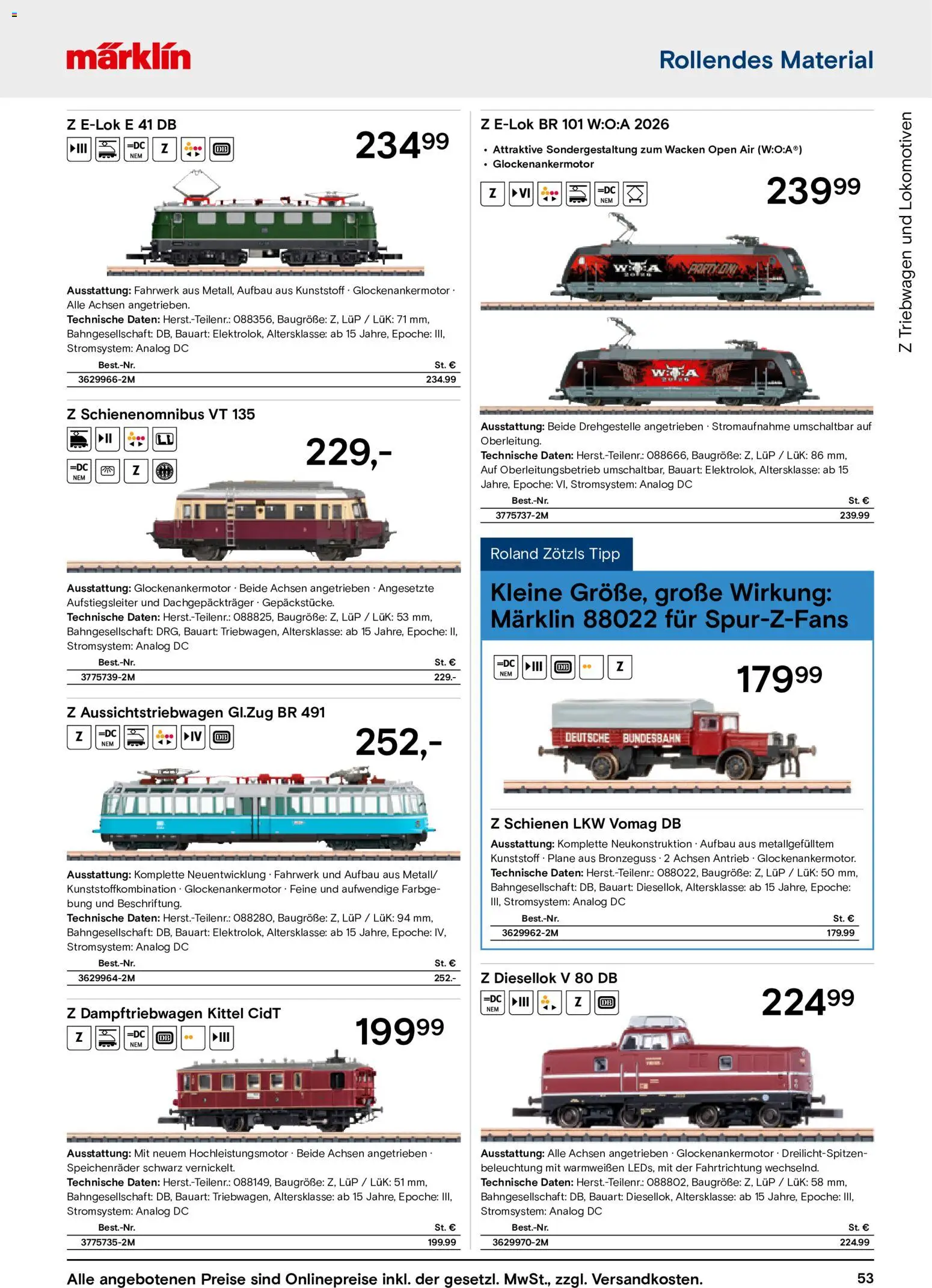 Conrad Modellbahn Katalog – gültig ab 07.09.2026 | Seite: 57
