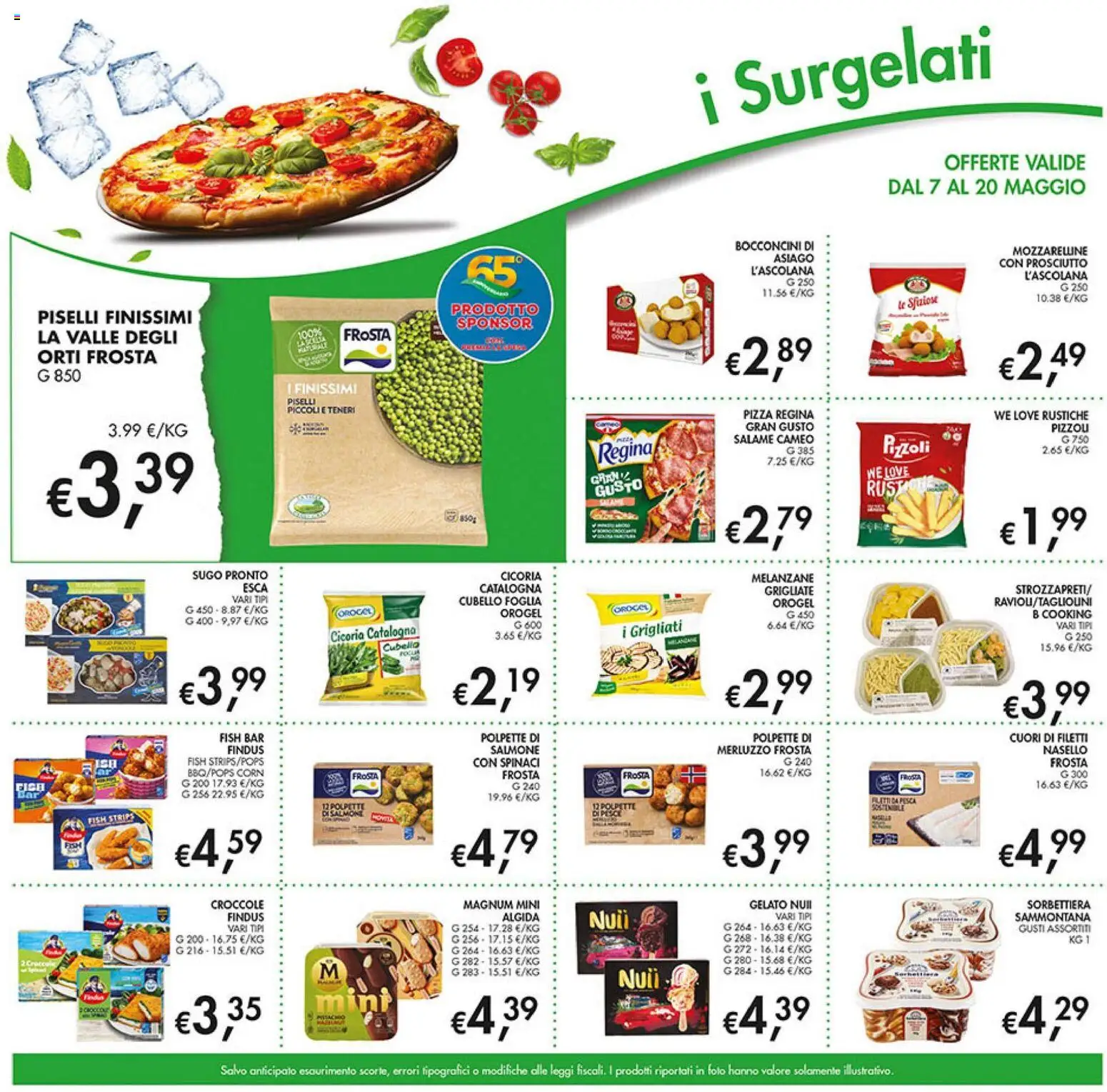 Volantino Coal del 07.05.2026 | Pagina: 15 | Prodotti: Salmone, Piselli, Nasello, Polpette