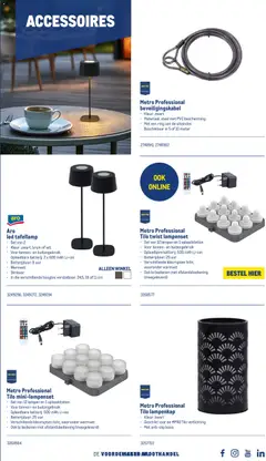 Makro folder - Terras & BBQ - Voorbeeld van een folder van Makro, geldig van 15.04.2026 | Pagina: 29 | Producten: Batterij, Ring, Verlichting