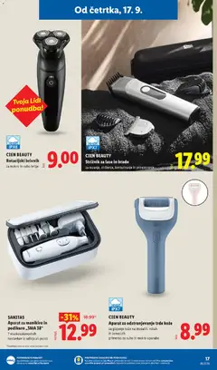 Lidl katalog akcije – veljaven od 17.09.2026 | Stran: 29
