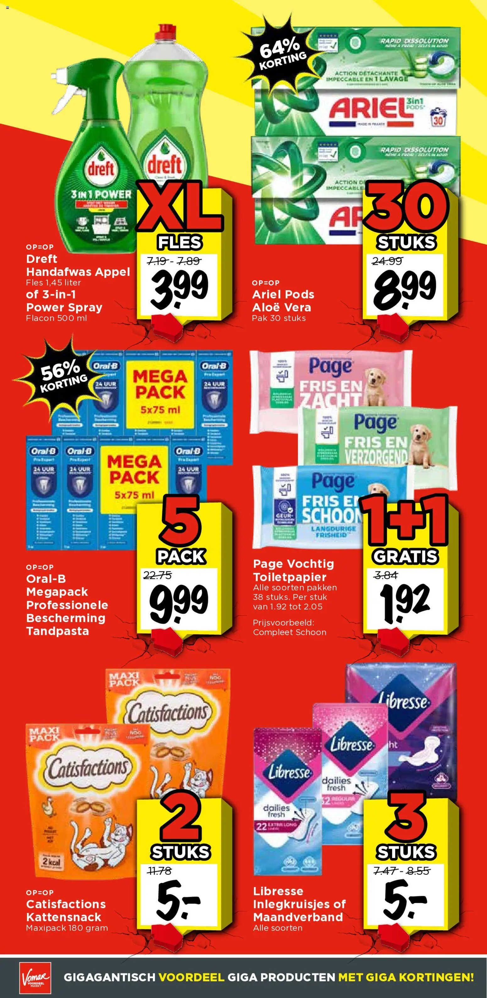 {H1} | Pagina: 5 | Producten: Tandpasta, Fles, Toiletpapier, Appel
